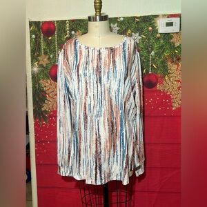 Striped Multicolor Women's Top